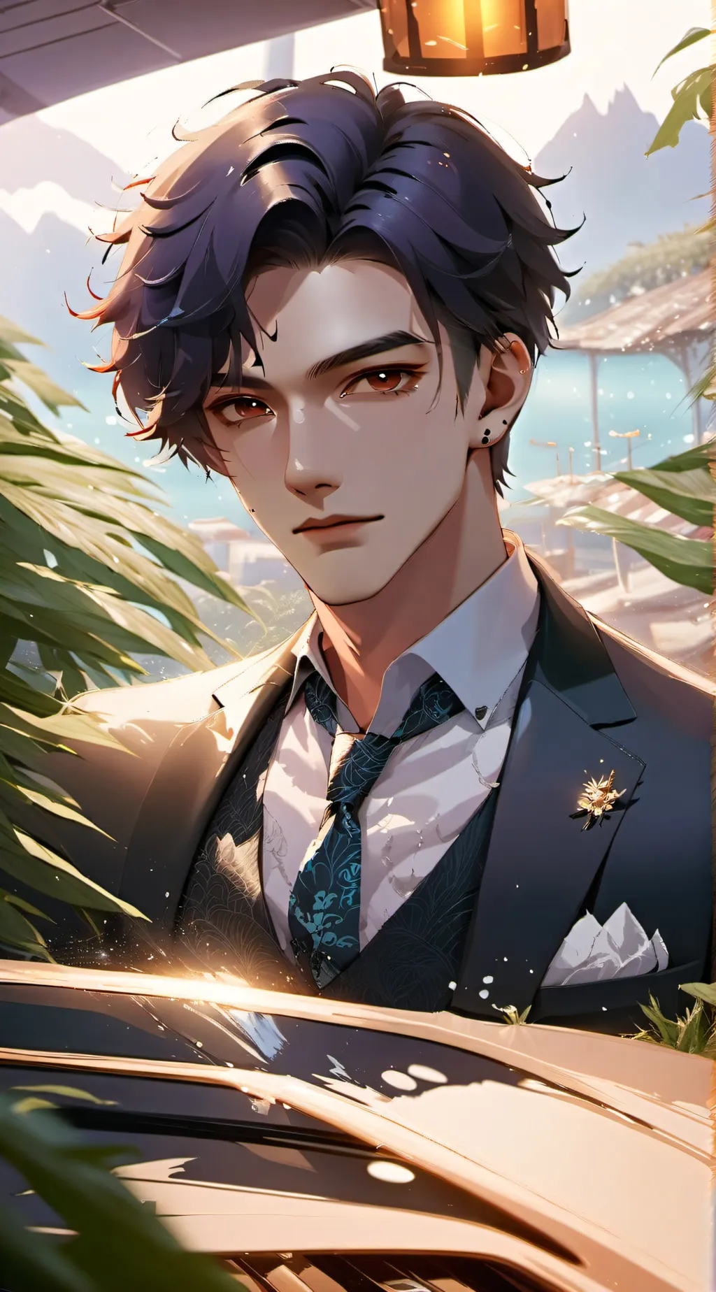 ai character: Azy background