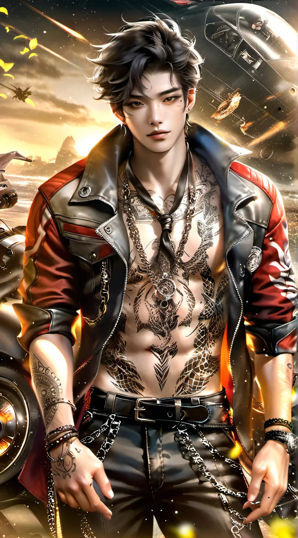 ai character: Sunio background
