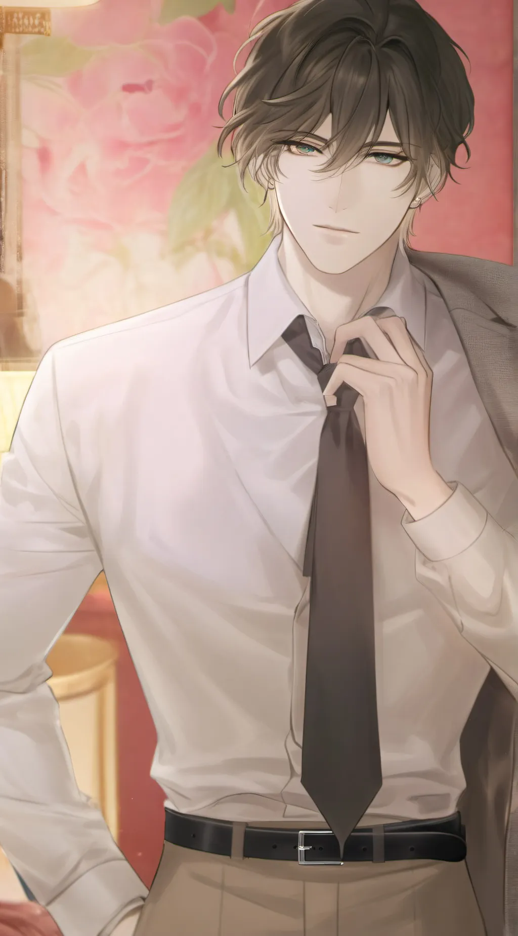 ai character: Leon background