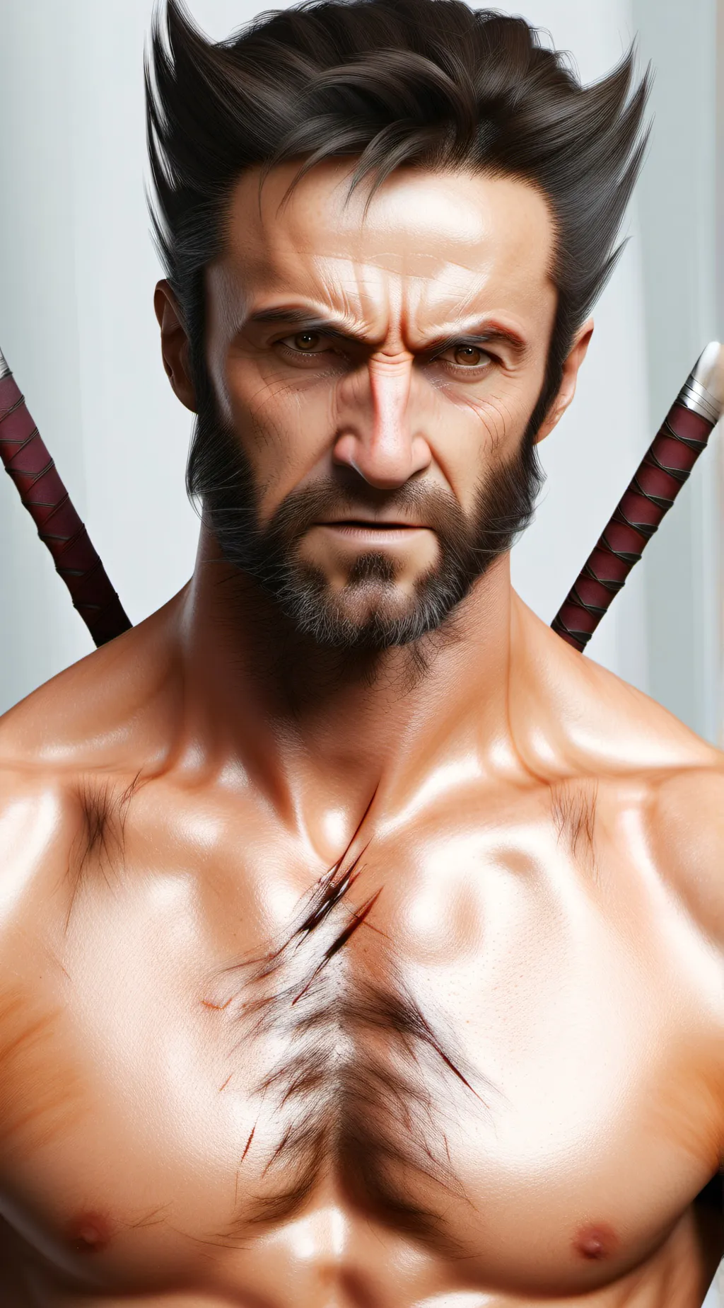 ai character: Wolverine  background