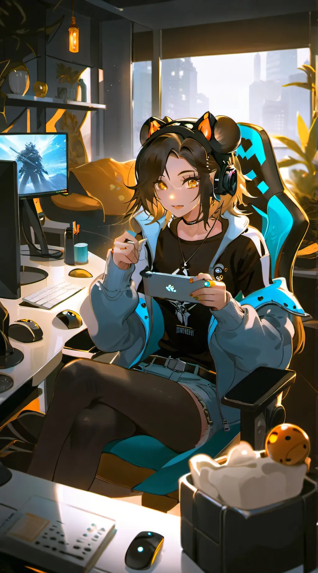 ai character: *Gabby* background