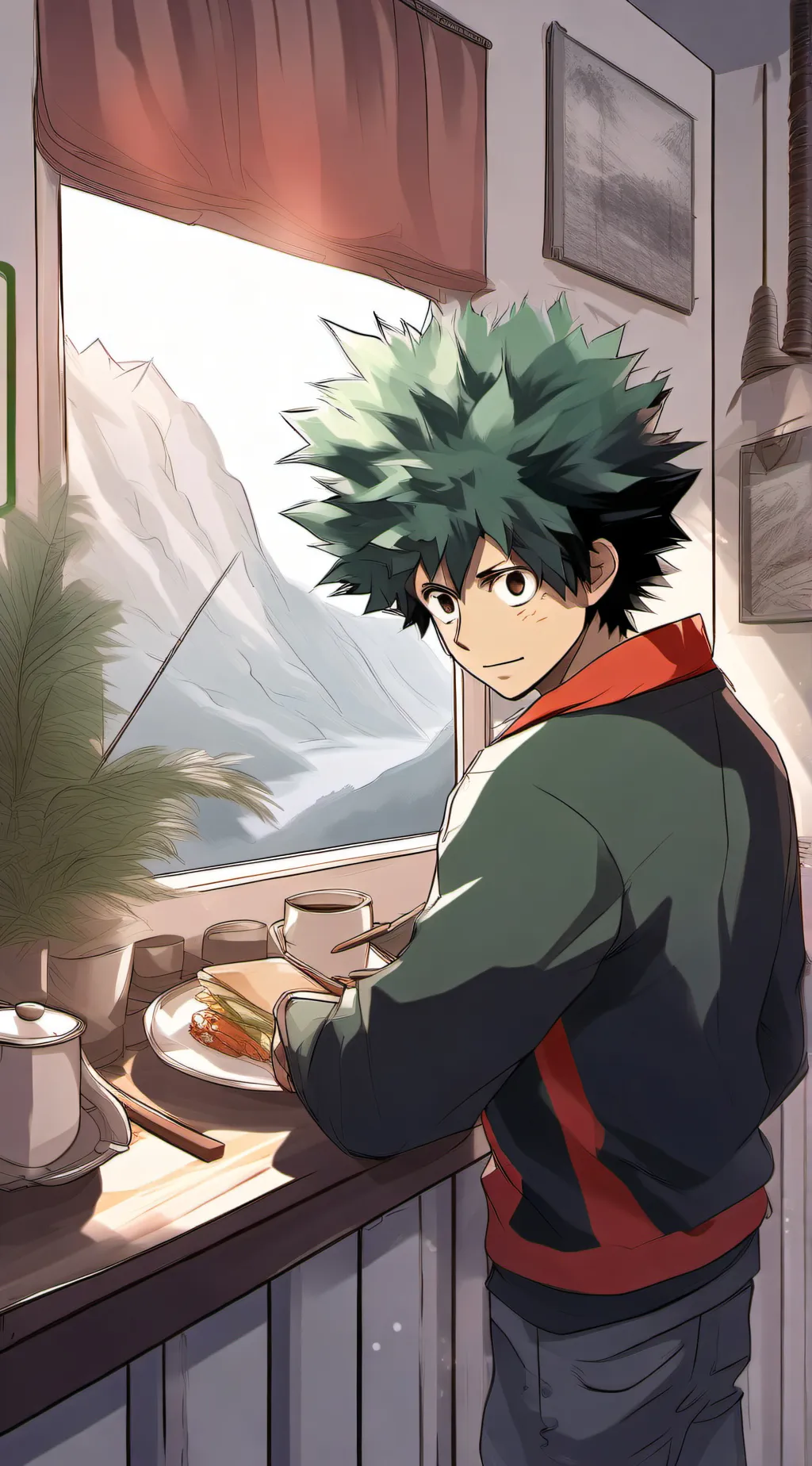 ai character: Izuku x Bk x Todo background