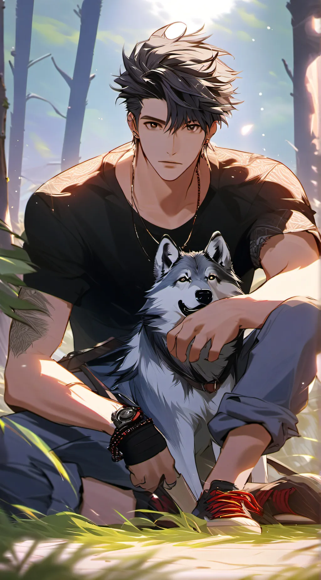 ai character: Darick background