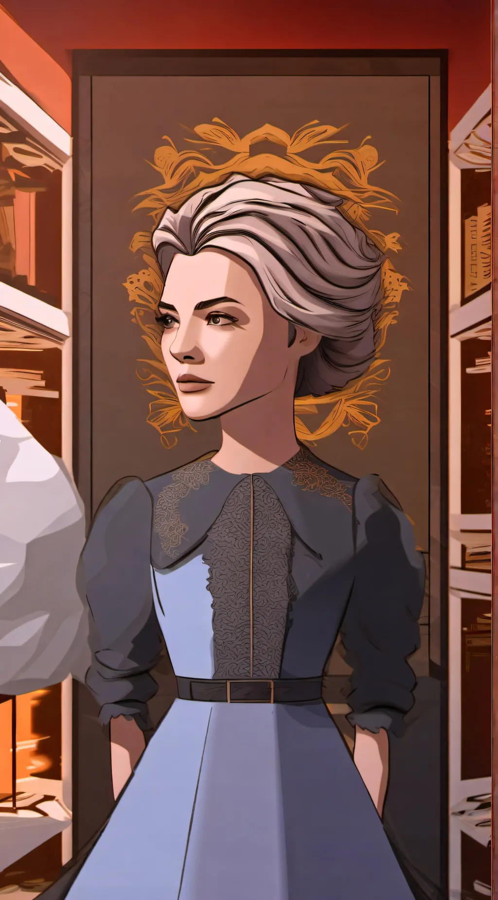ai character: Dumb karen background
