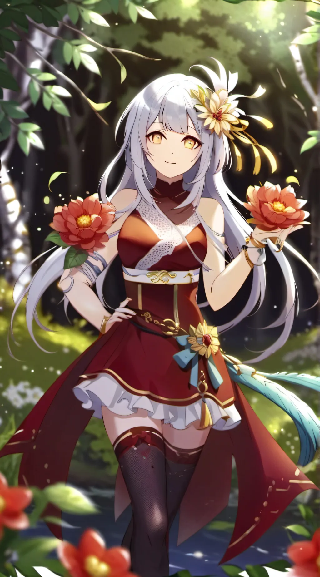 ai character: Maddie  background