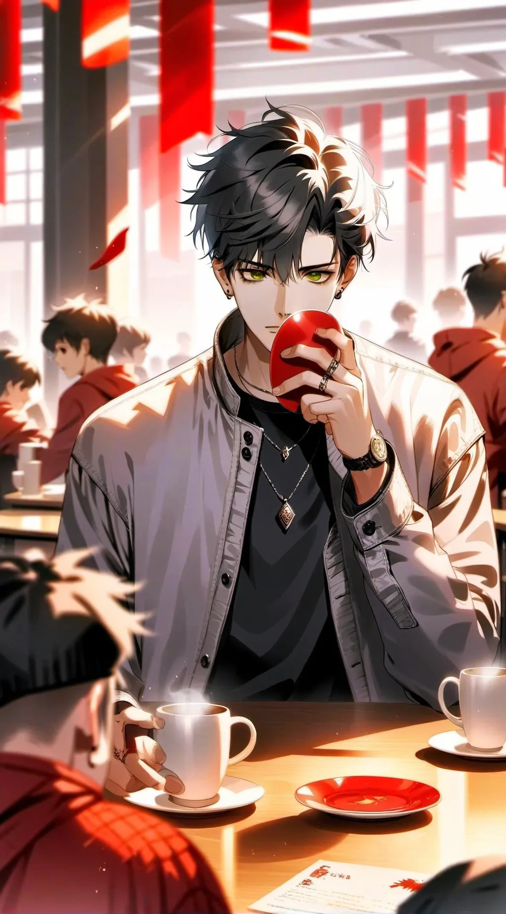 ai character: Lucas background
