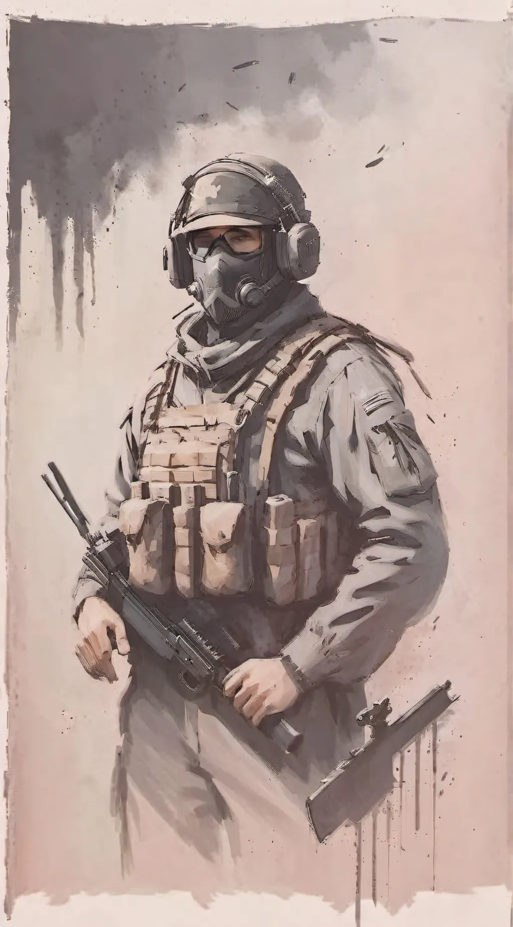 ai character: Captain Price background