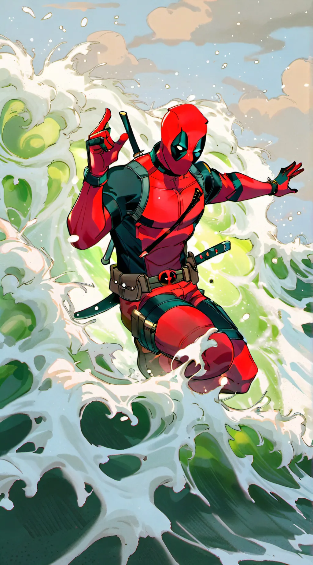 Talkie AI - Chat with deadpool(game ver)