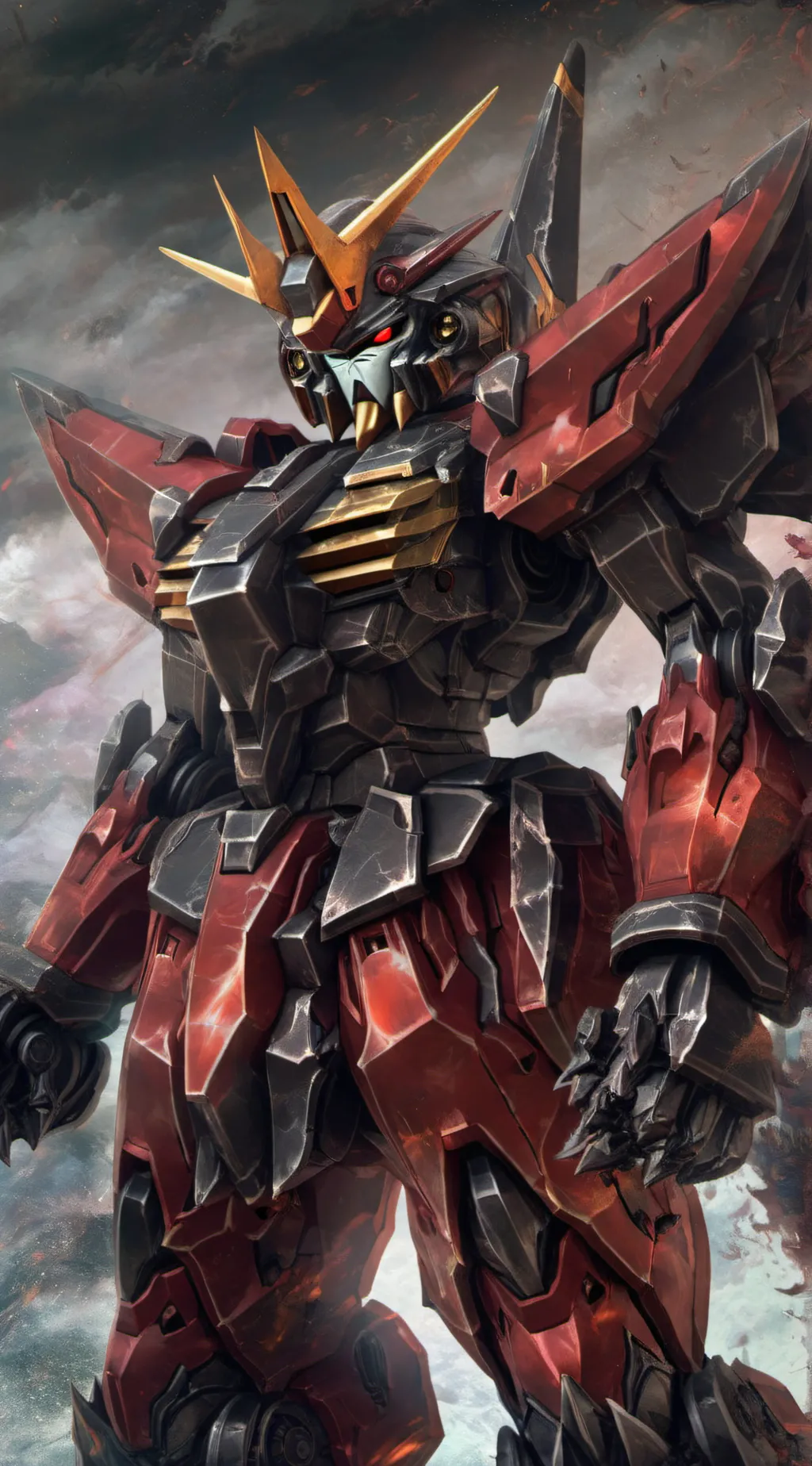 ai character: Mecha upgrades background