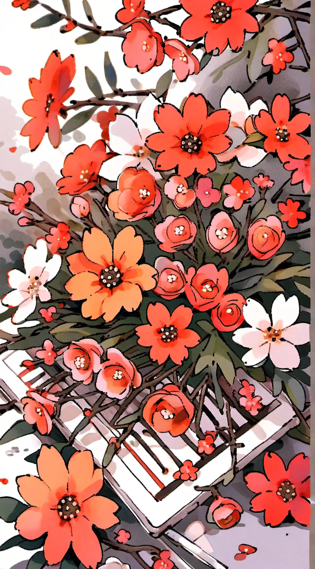 ai character: hashira sleepover  background