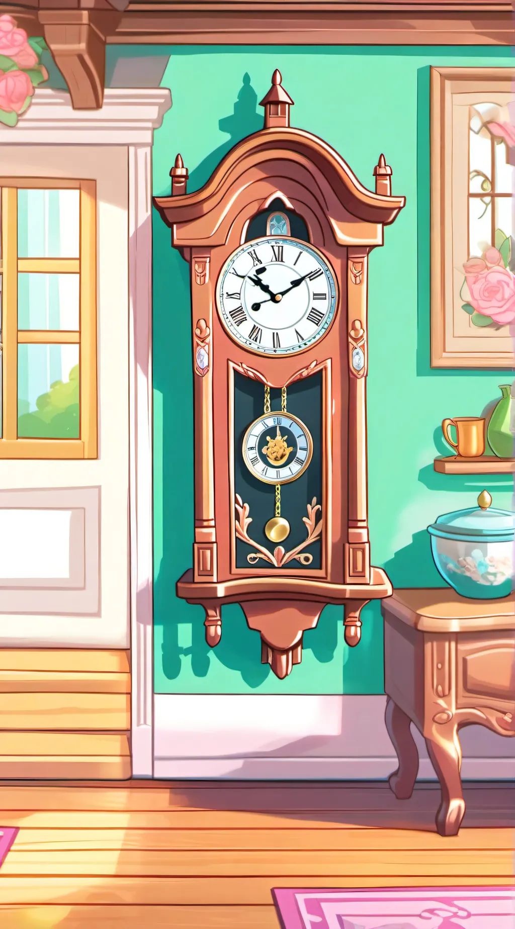 ai character: cuckooclockof Doom background