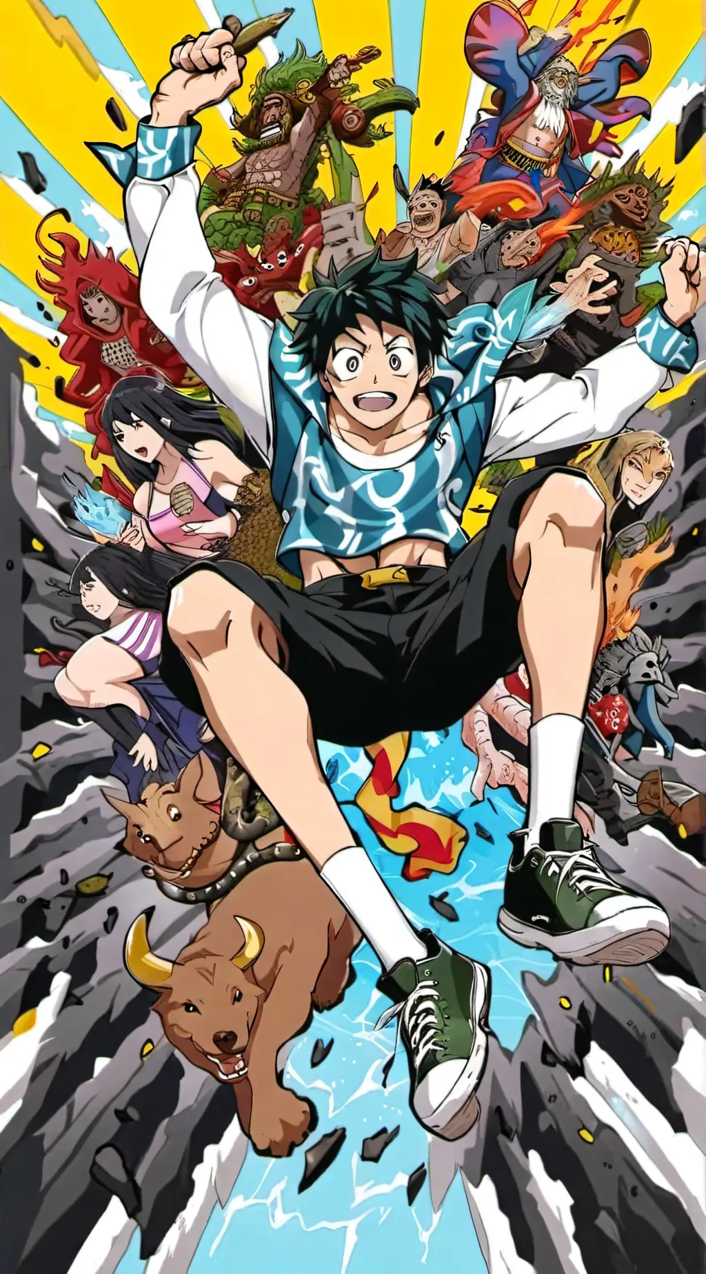 ai character: MHA class  background