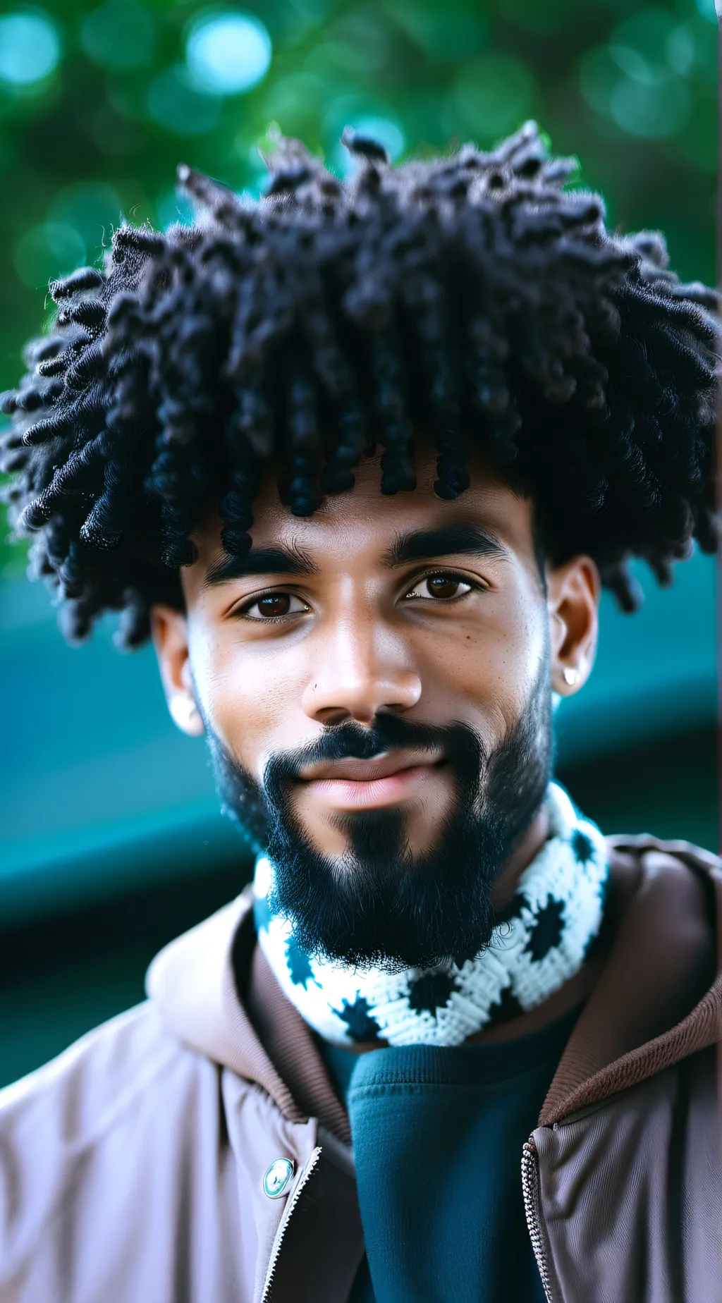ai character: Derick  background