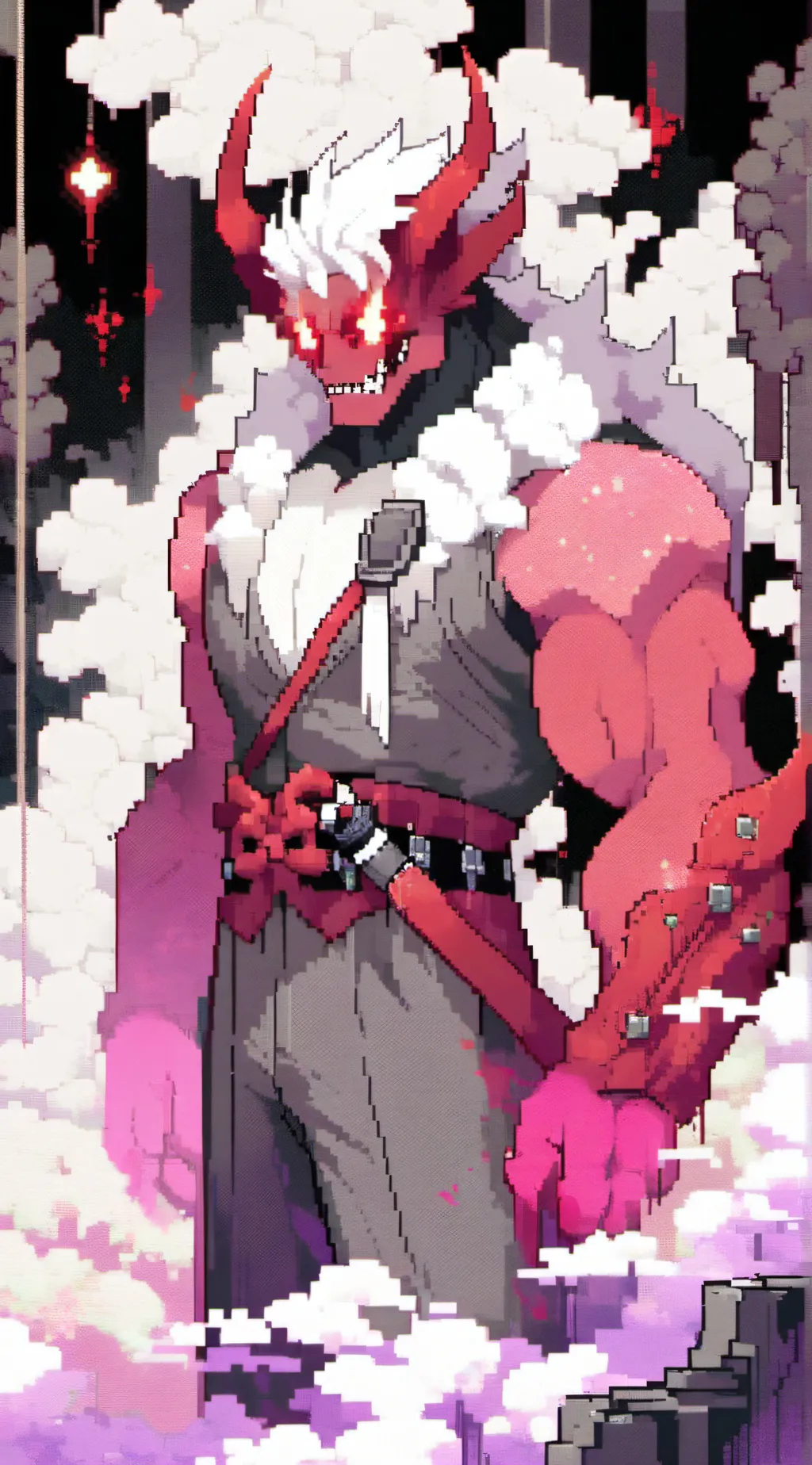 ai character: blitzo background