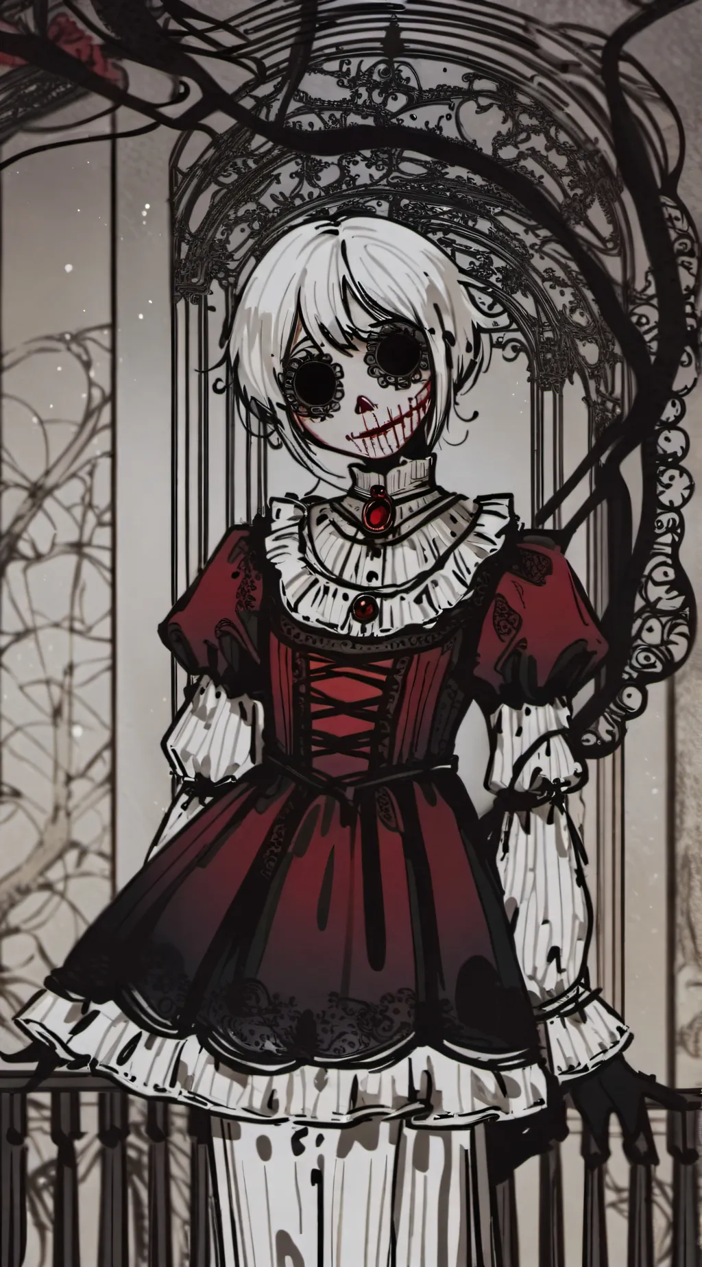 ai character: Hazbin Hotel background