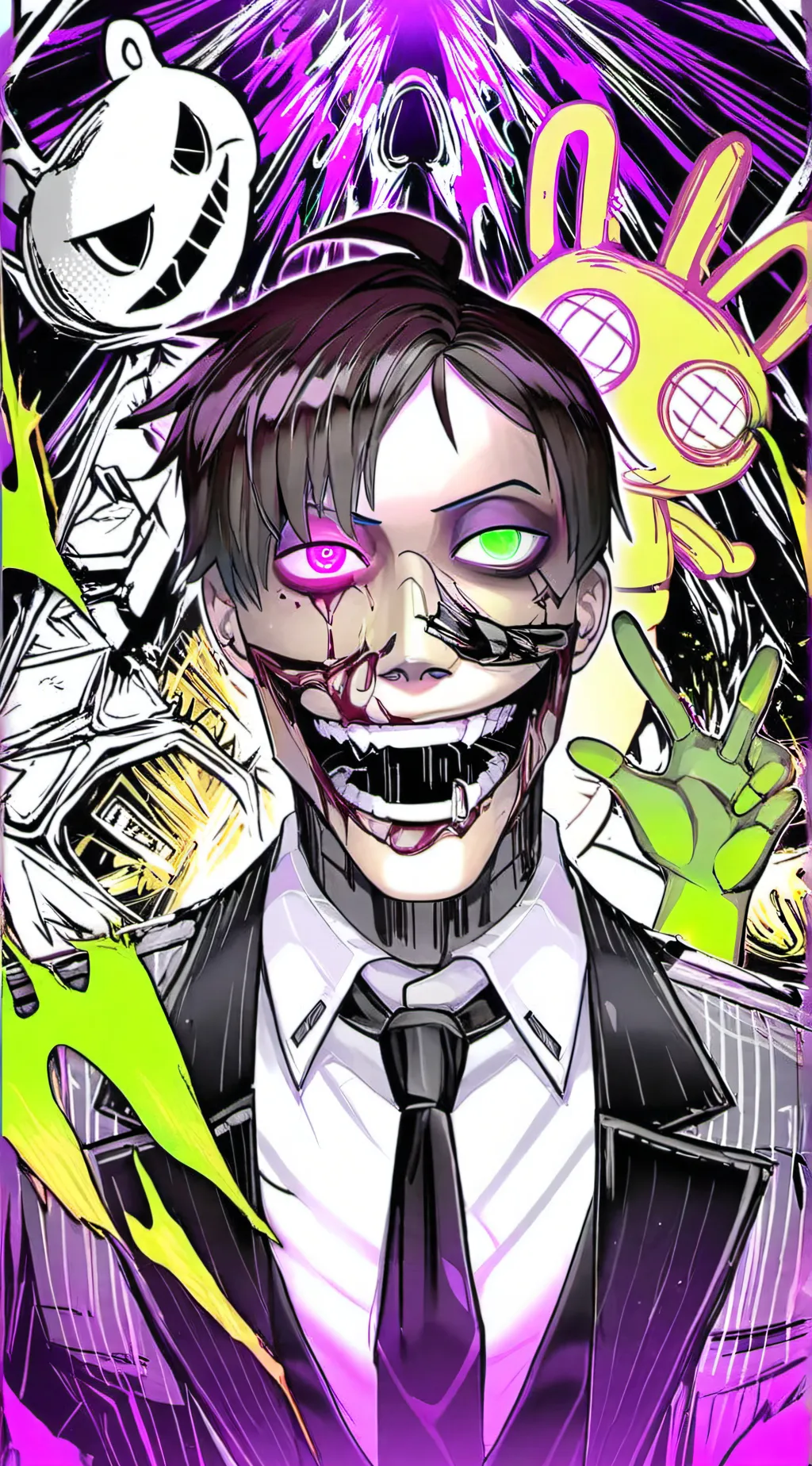ai character: Michael Afton background