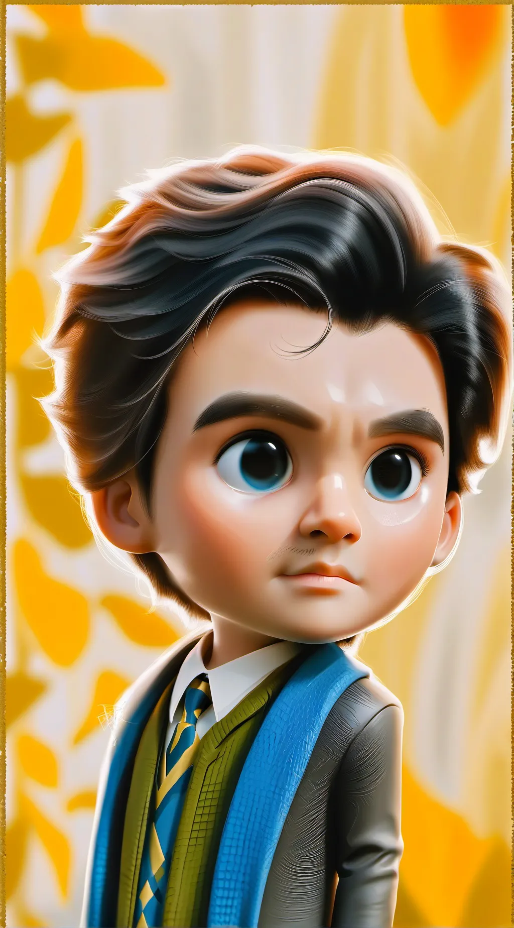 ai character: Harry Potter  background