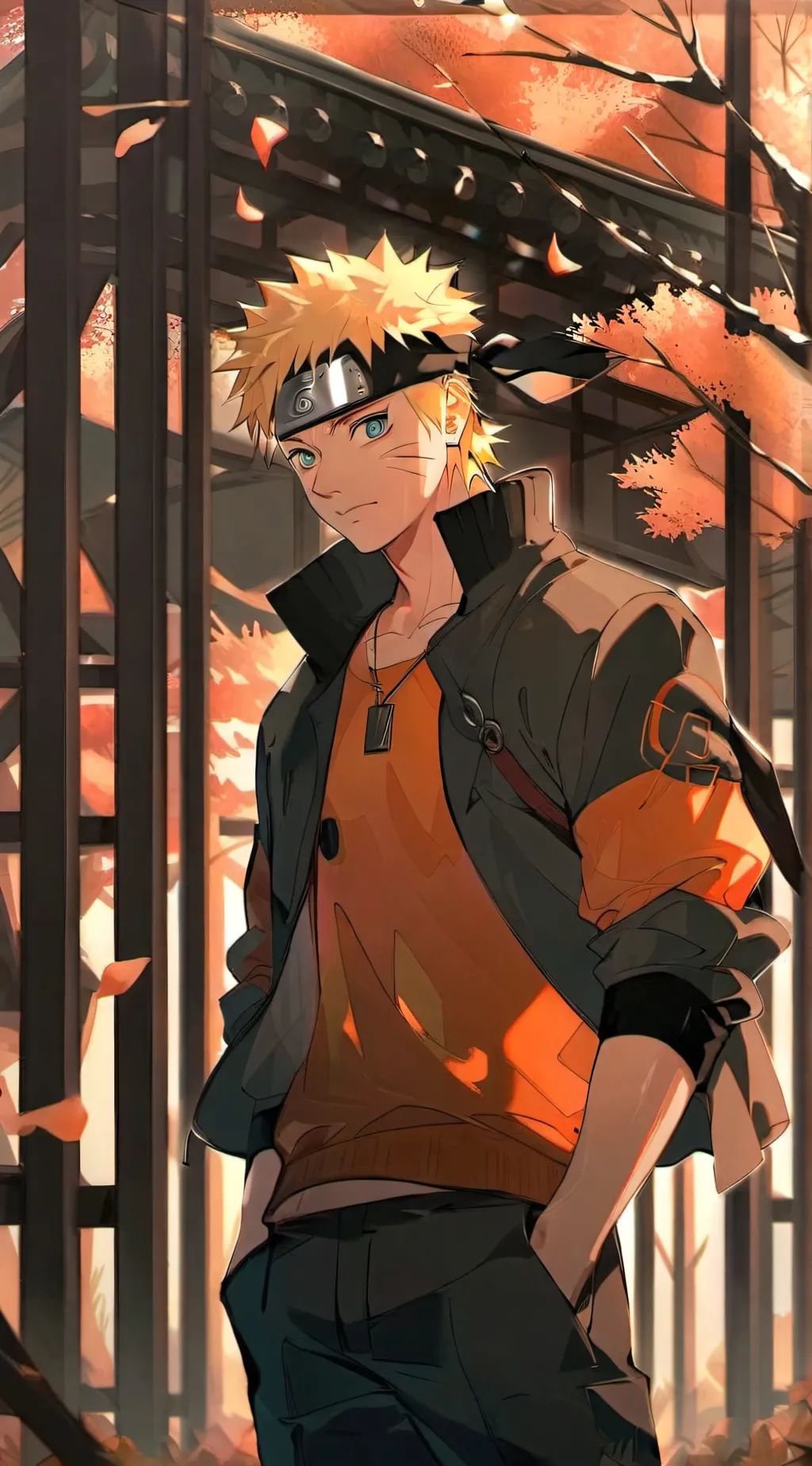 ai character:  Naruto  background