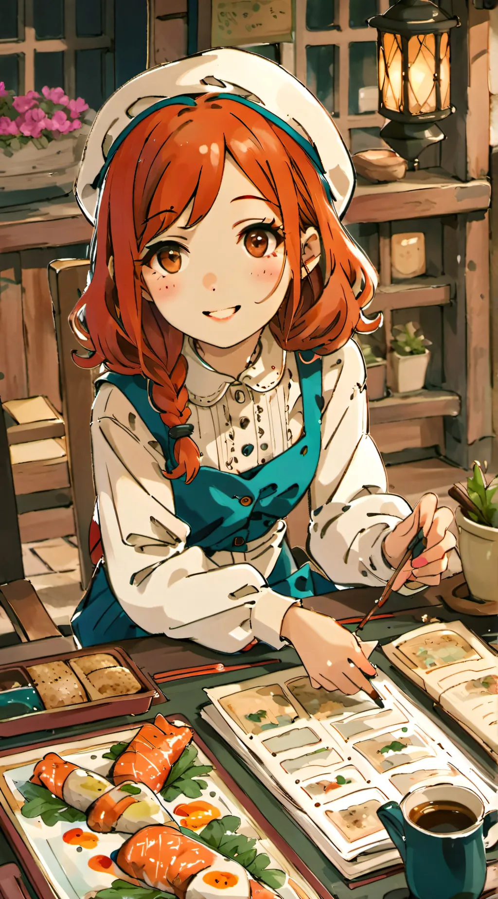 ai character: Lillian  background