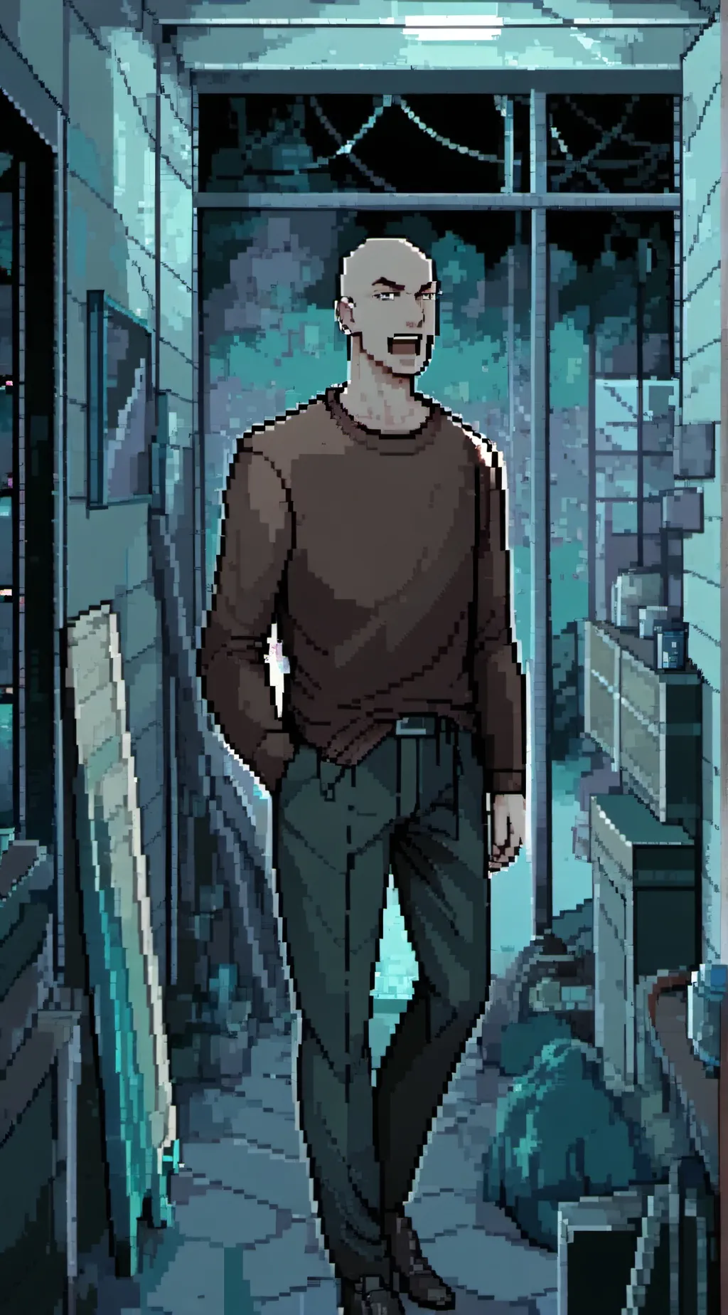 ai character: Larry background