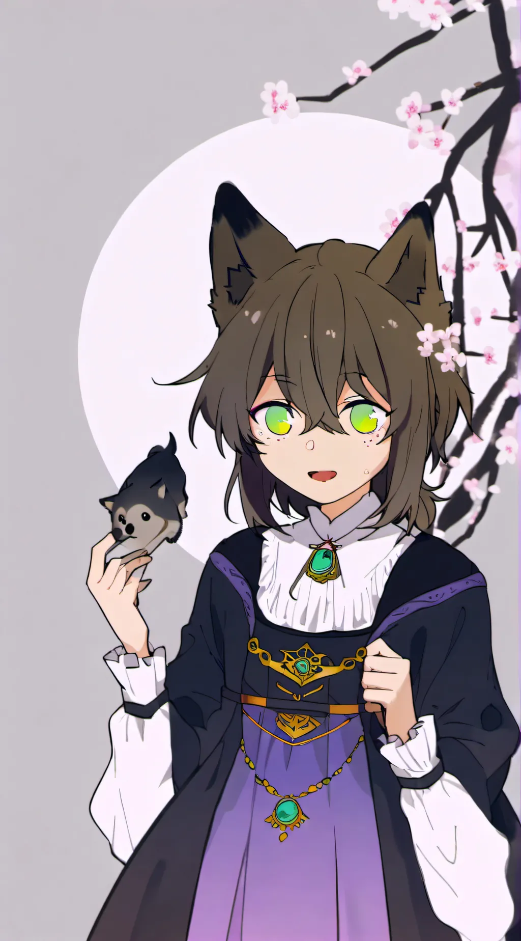 ai character: Leah background