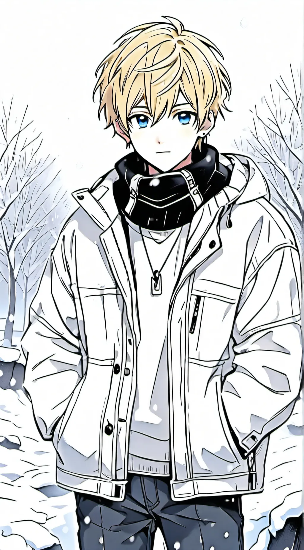 ai character: Kagamine Len background