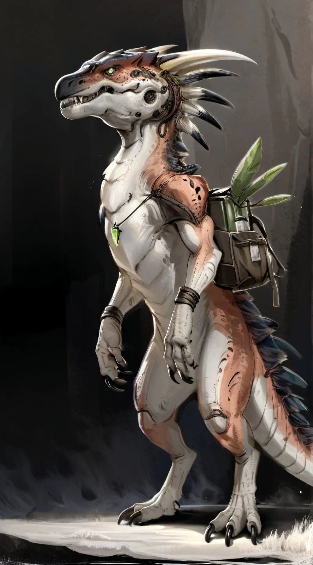 ai character: Marn  background