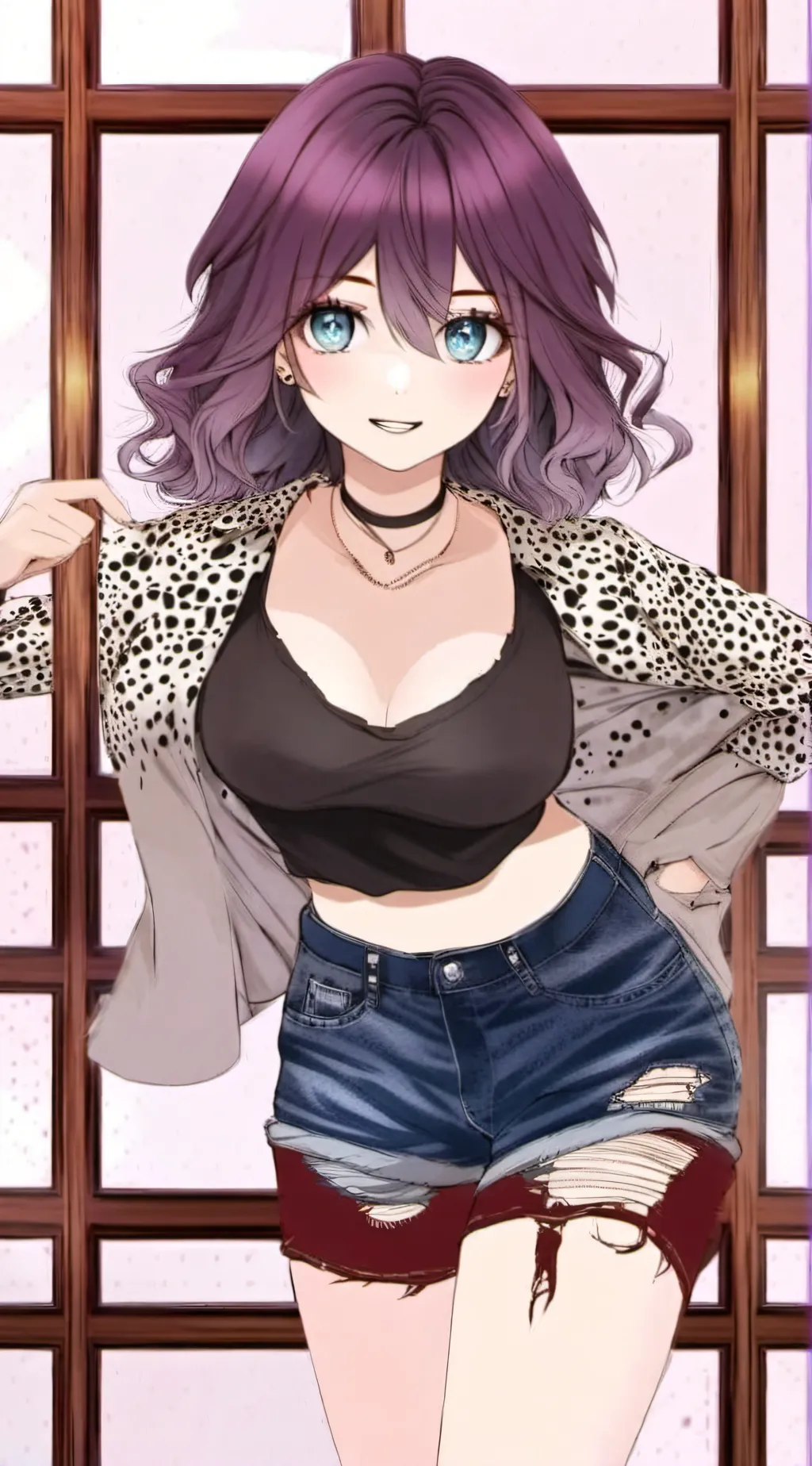 ai character: Noriko background