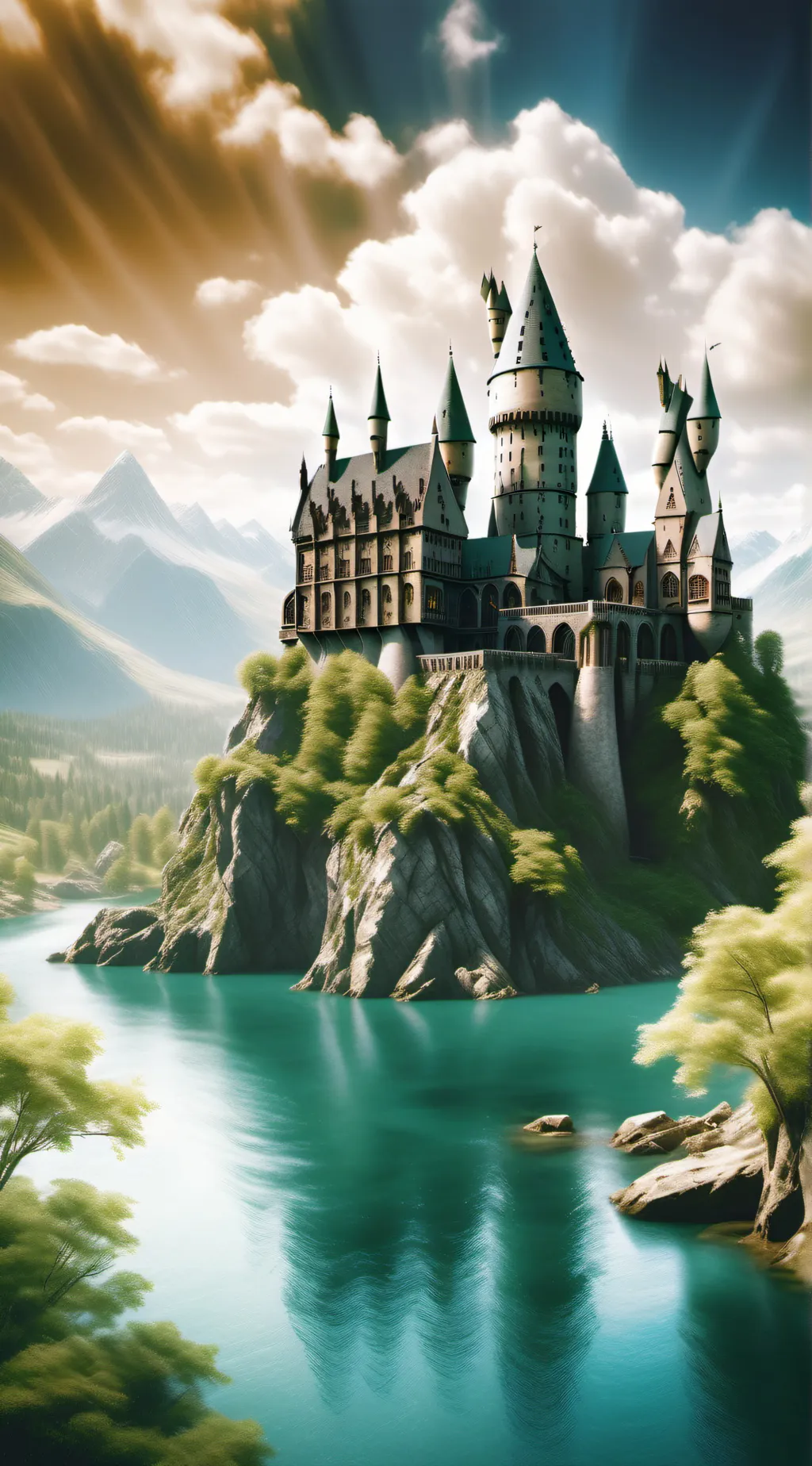 ai character: hogwarts  background