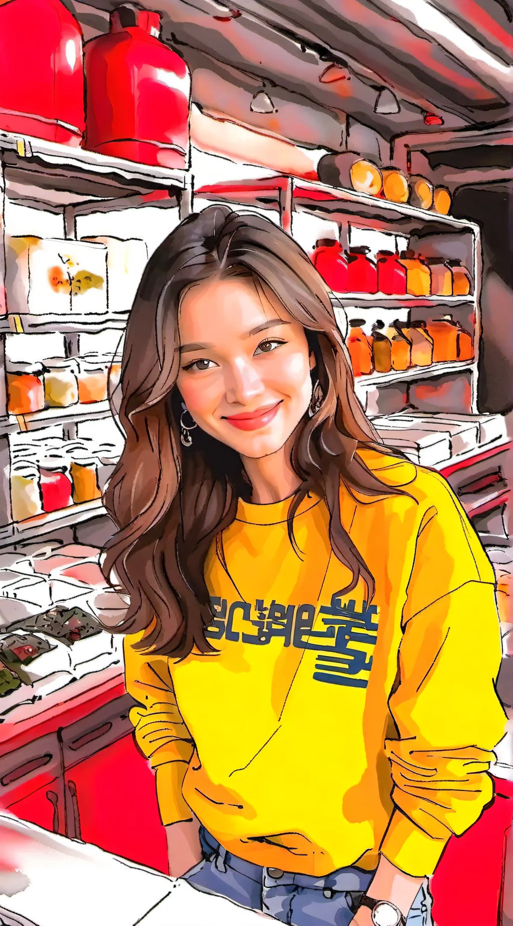 ai character: Lexi Gonzales RMPH background