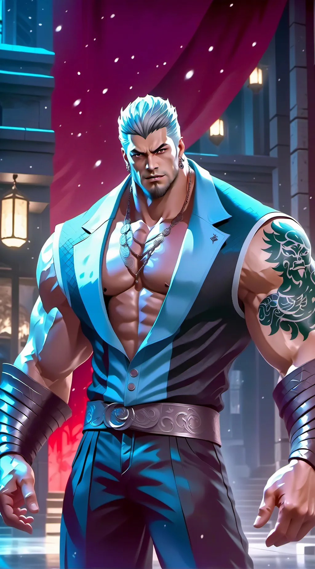 ai character: Peter background