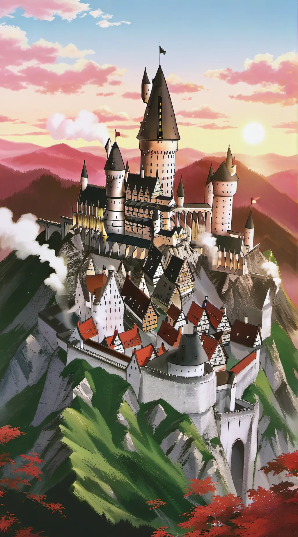 ai character: hogwarts background