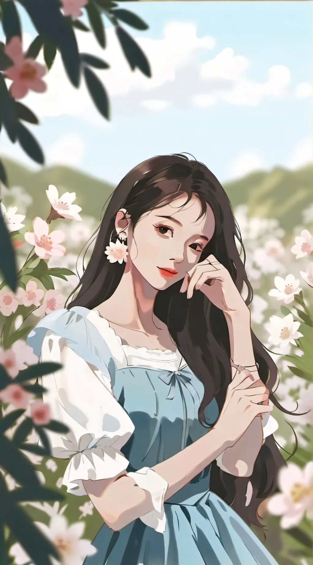 ai character: Sasha background