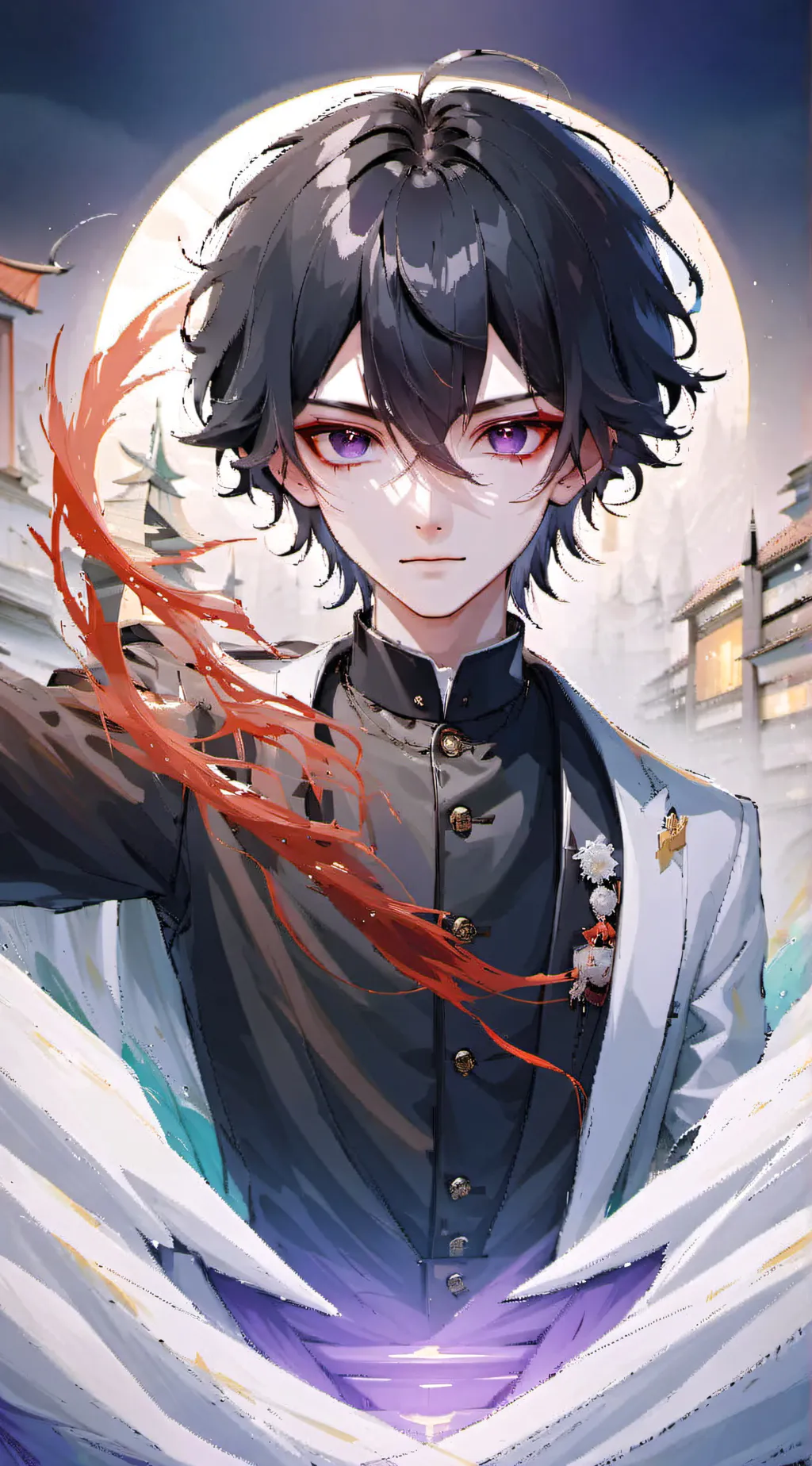 ai character: Cavolfiore background