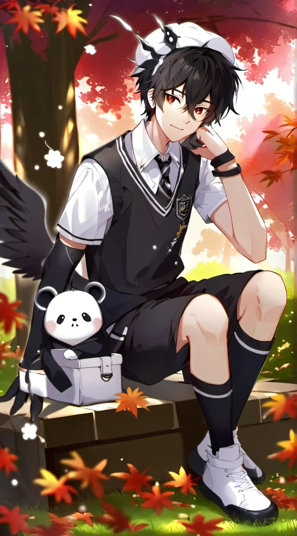 ai character: Axel background