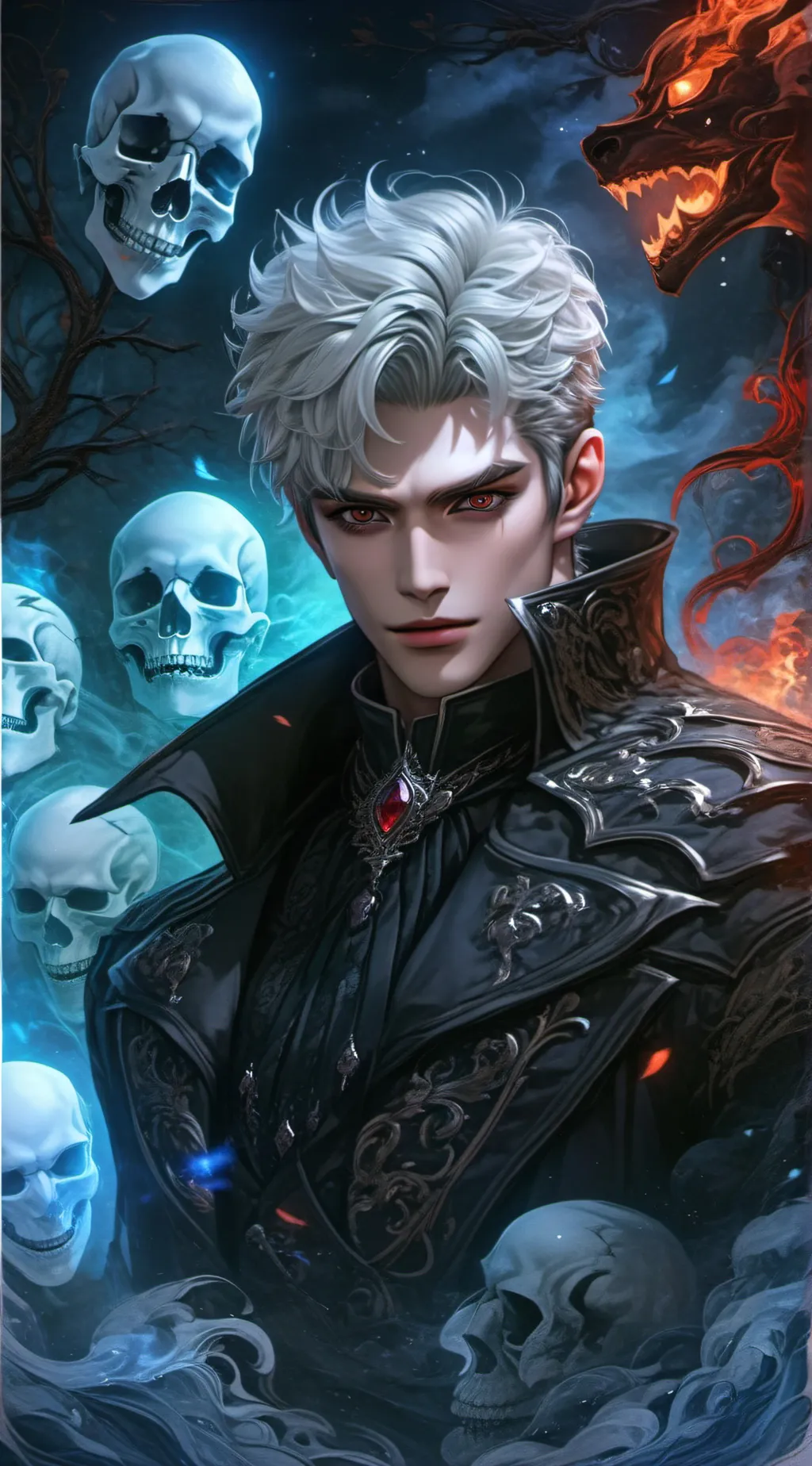 ai character: The Harbinger  background