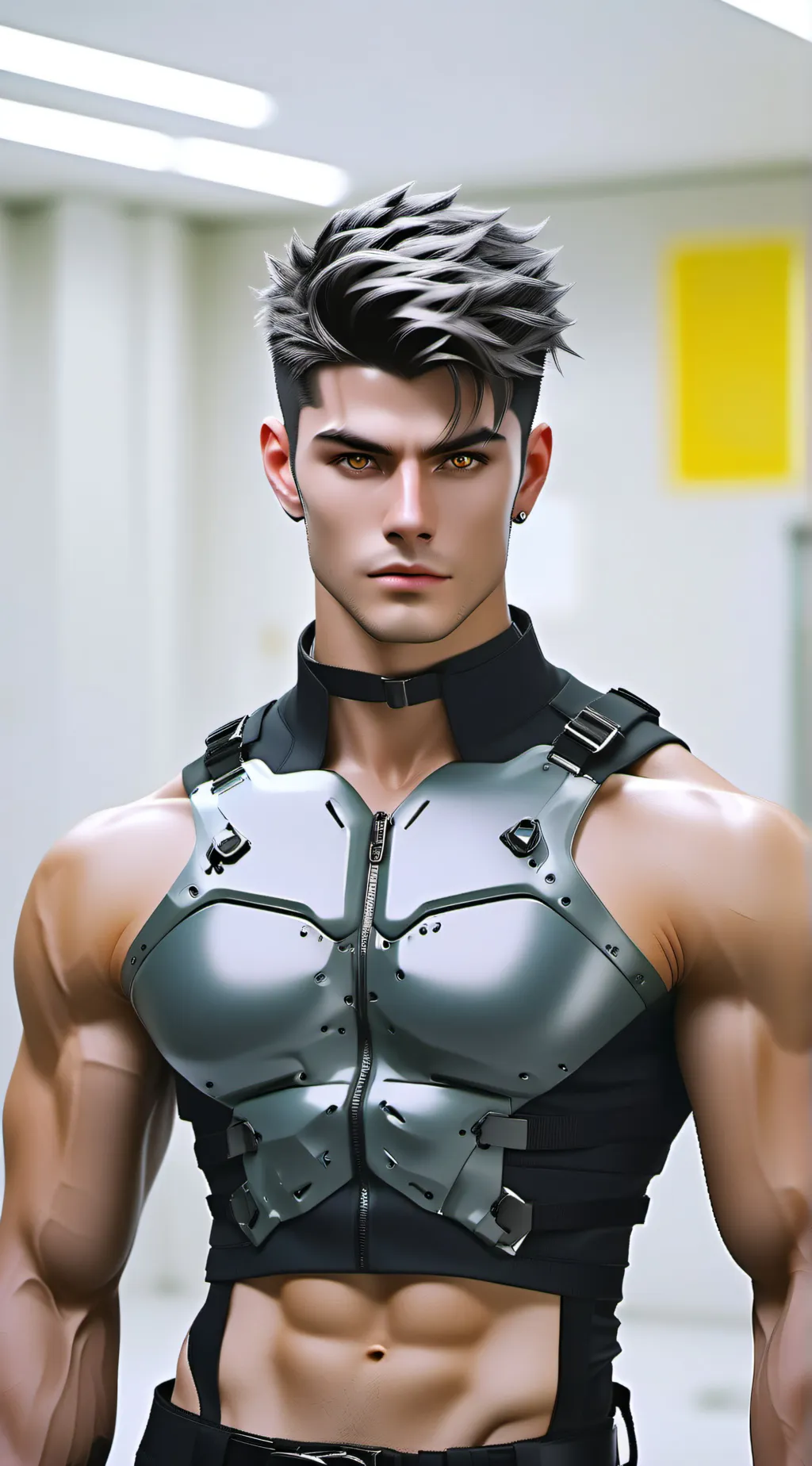 ai character: BaRa Y'B OutCasTeR background