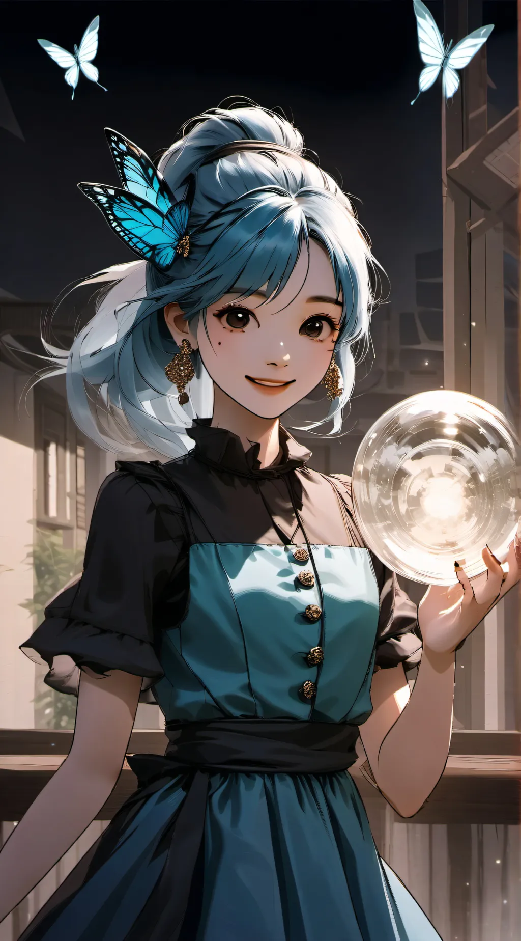 ai character: Mira background