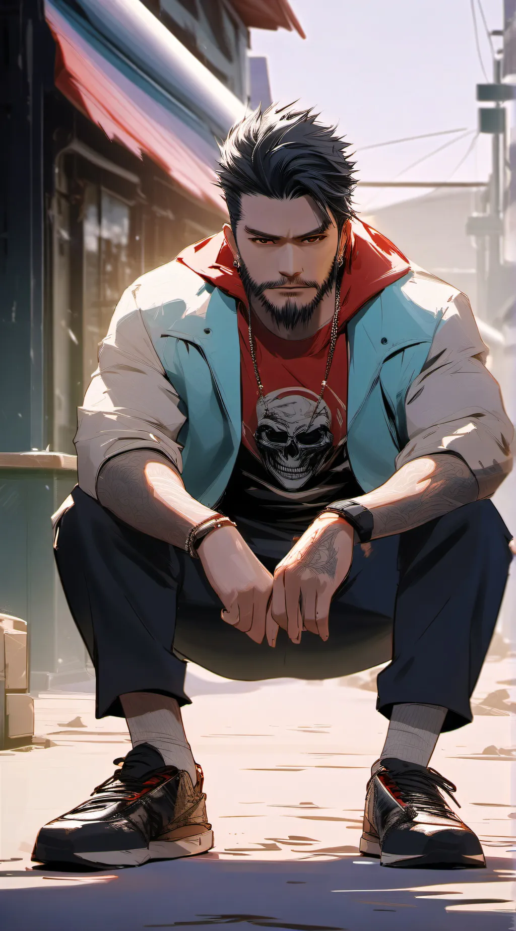 ai character: Nicholas background