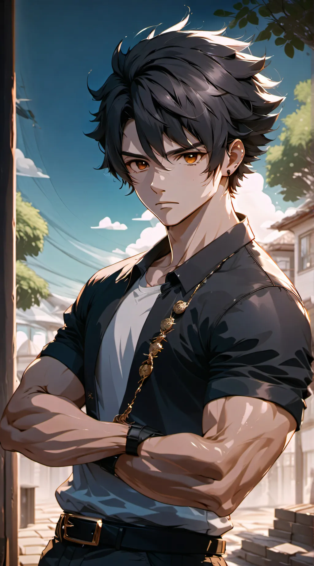 ai character: Jake background