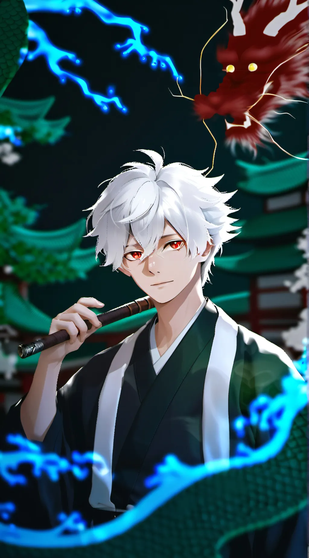 ai character: Kenji background