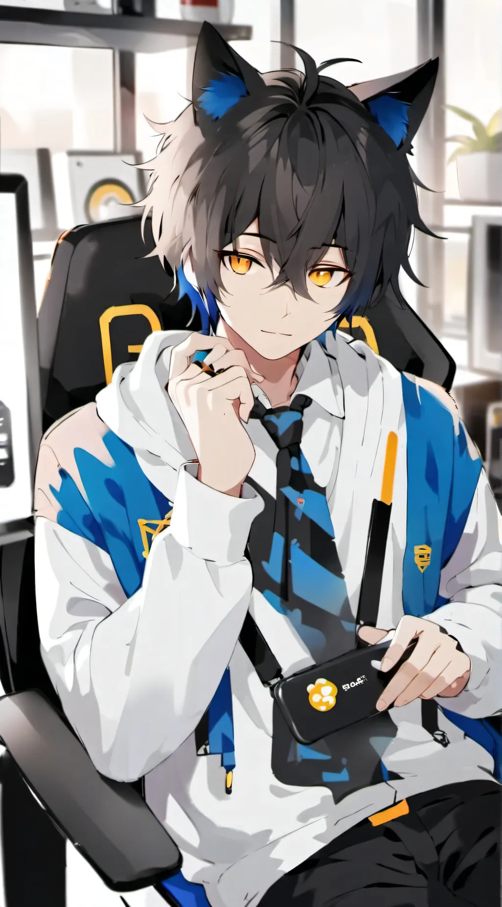 ai character: ley background