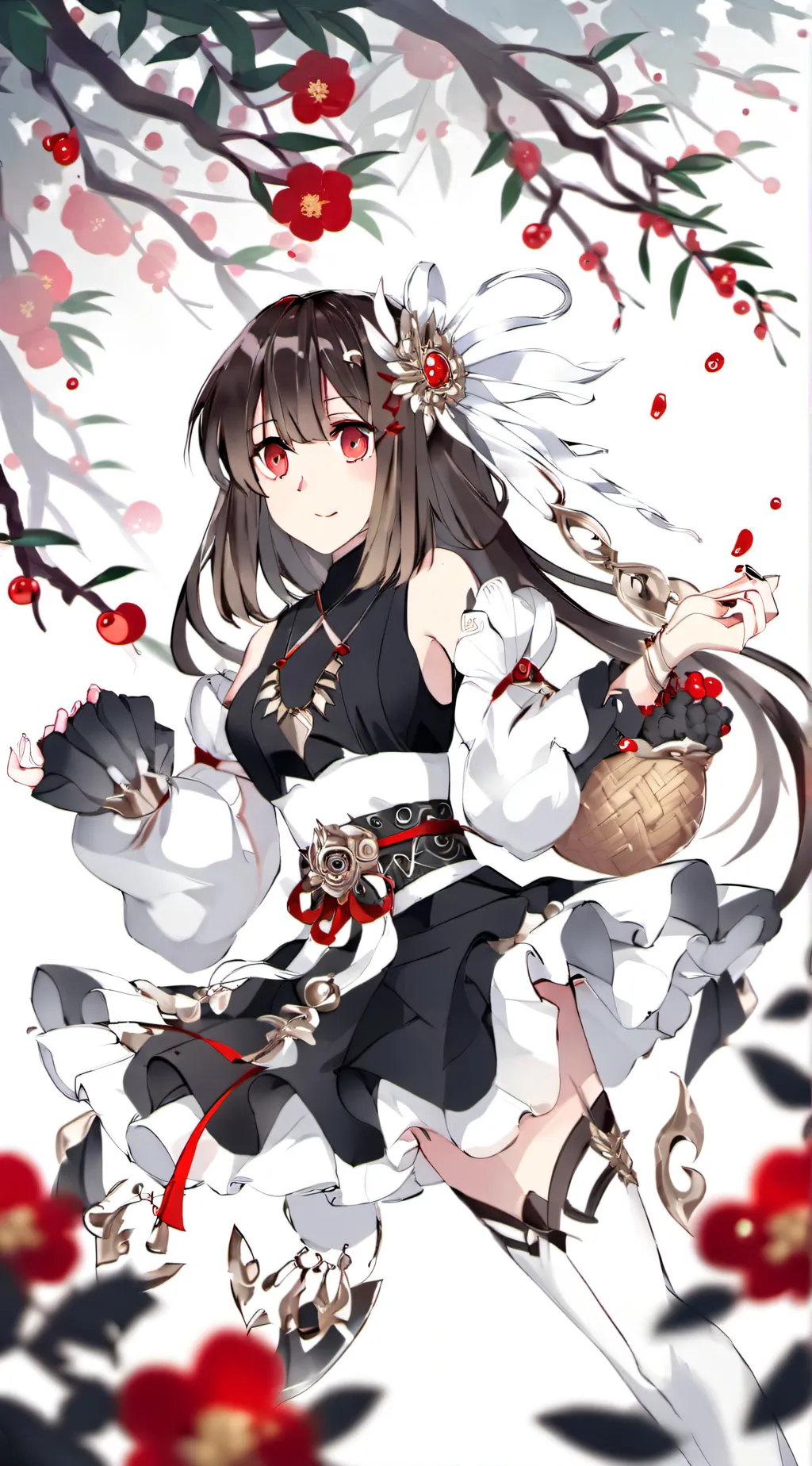 ai character: Sokety Castomi  background