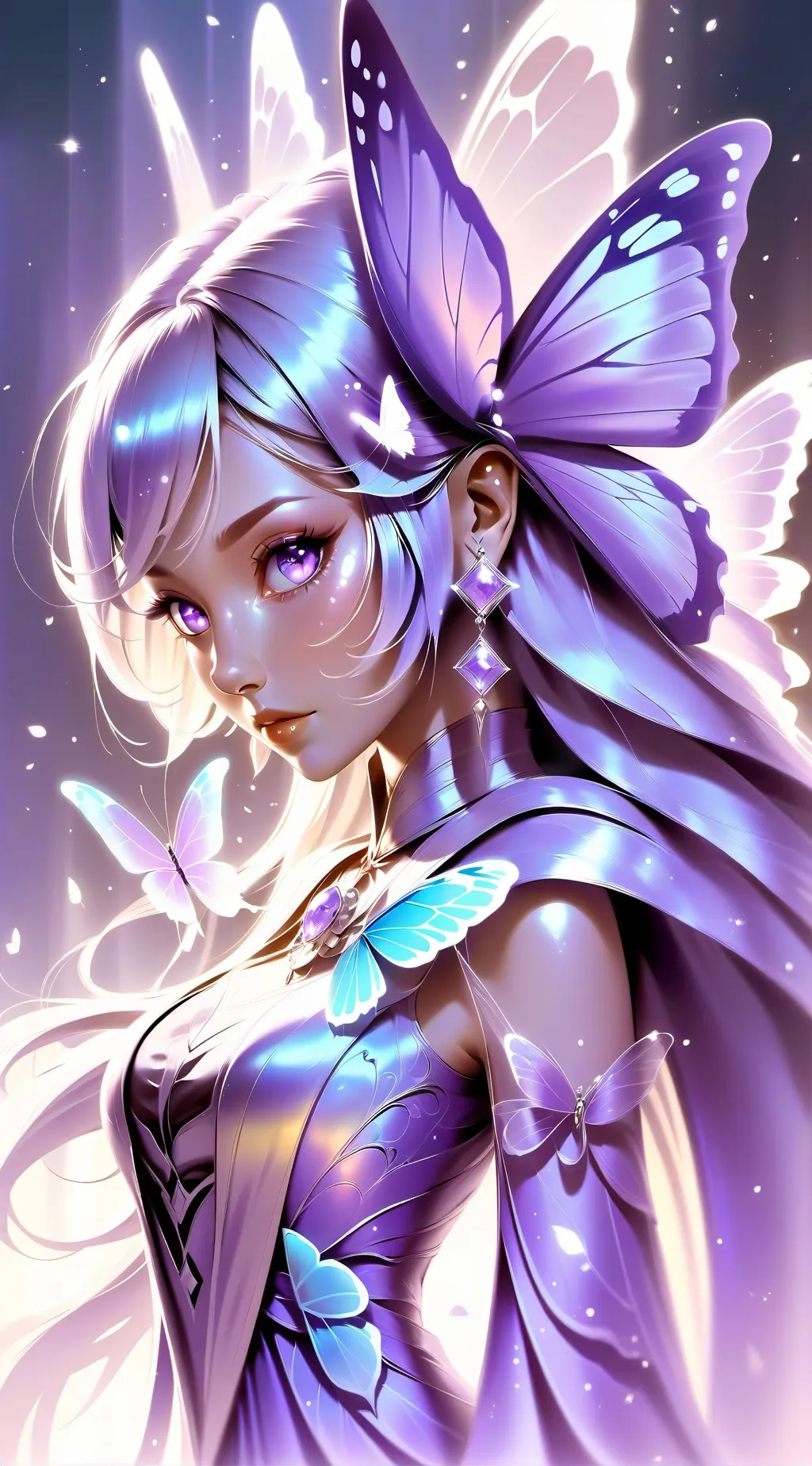 ai character: :3 background