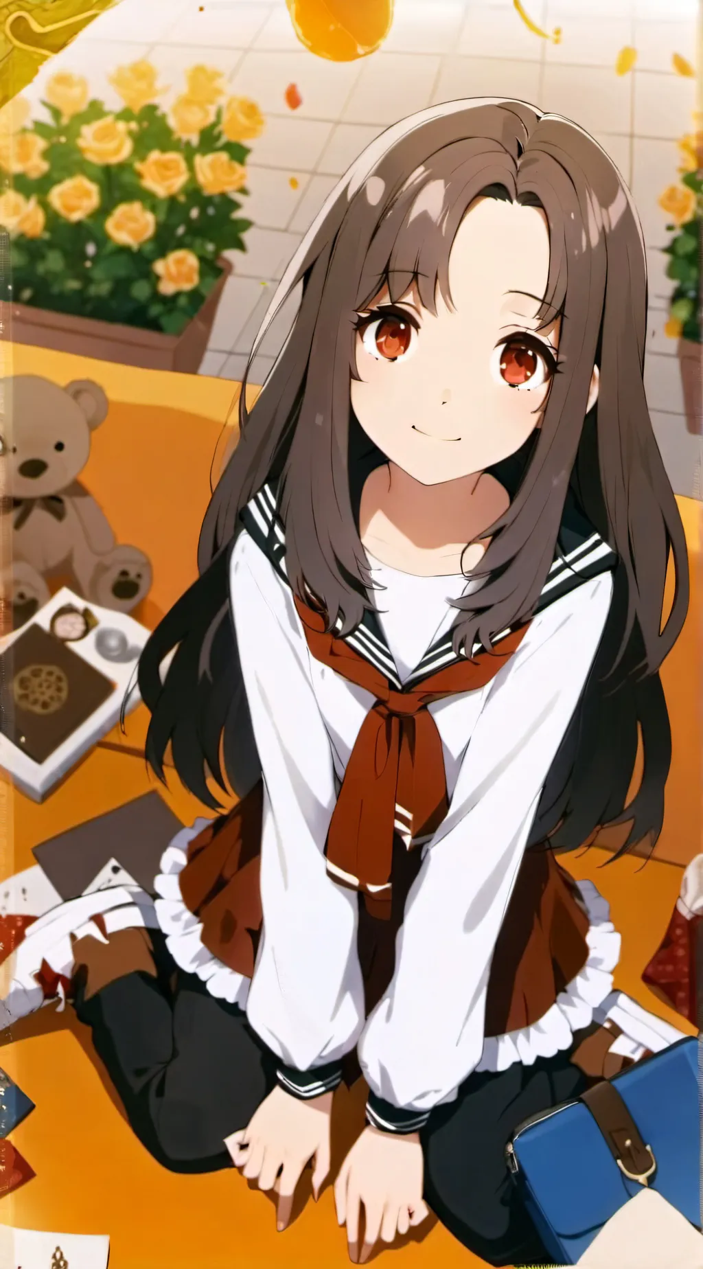 ai character: abby background