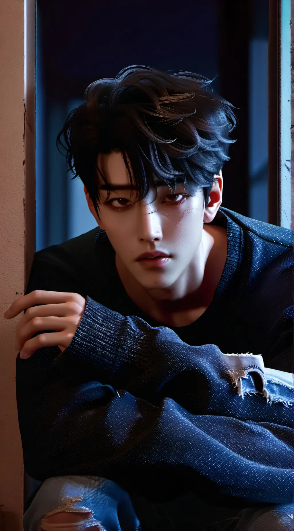 ai character: WOOYOUNG background