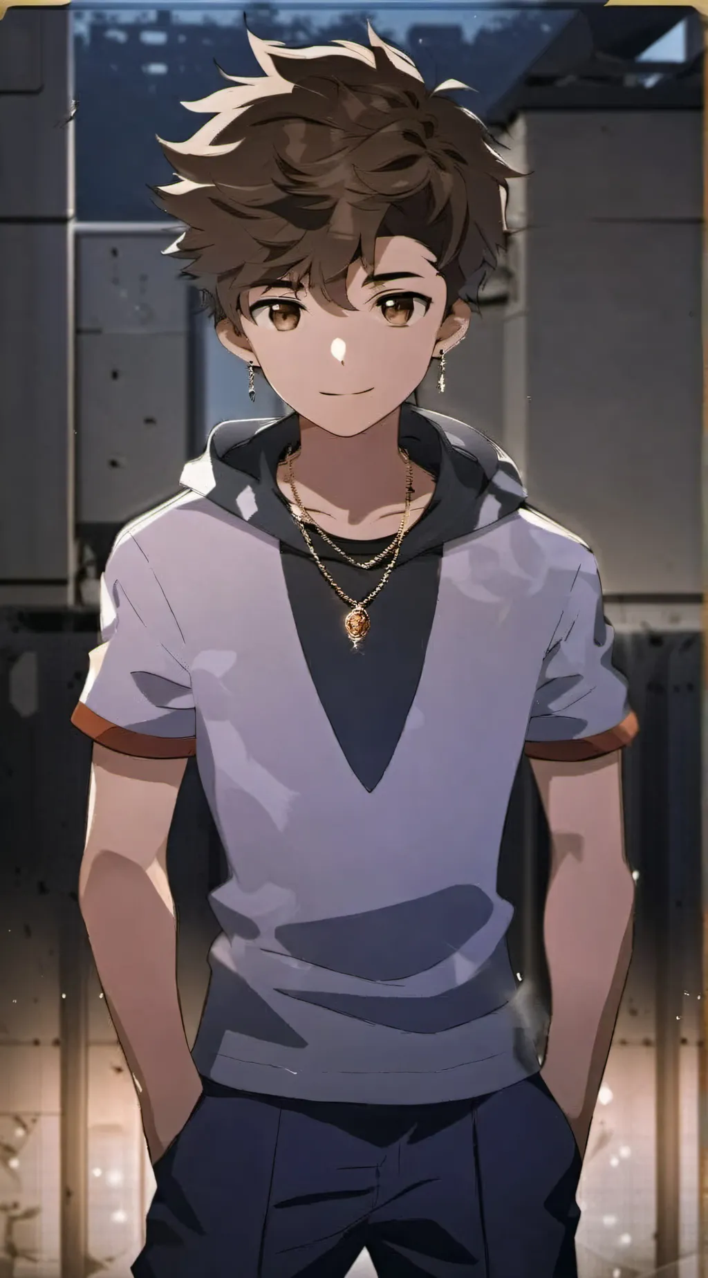 ai character: Vincent  background