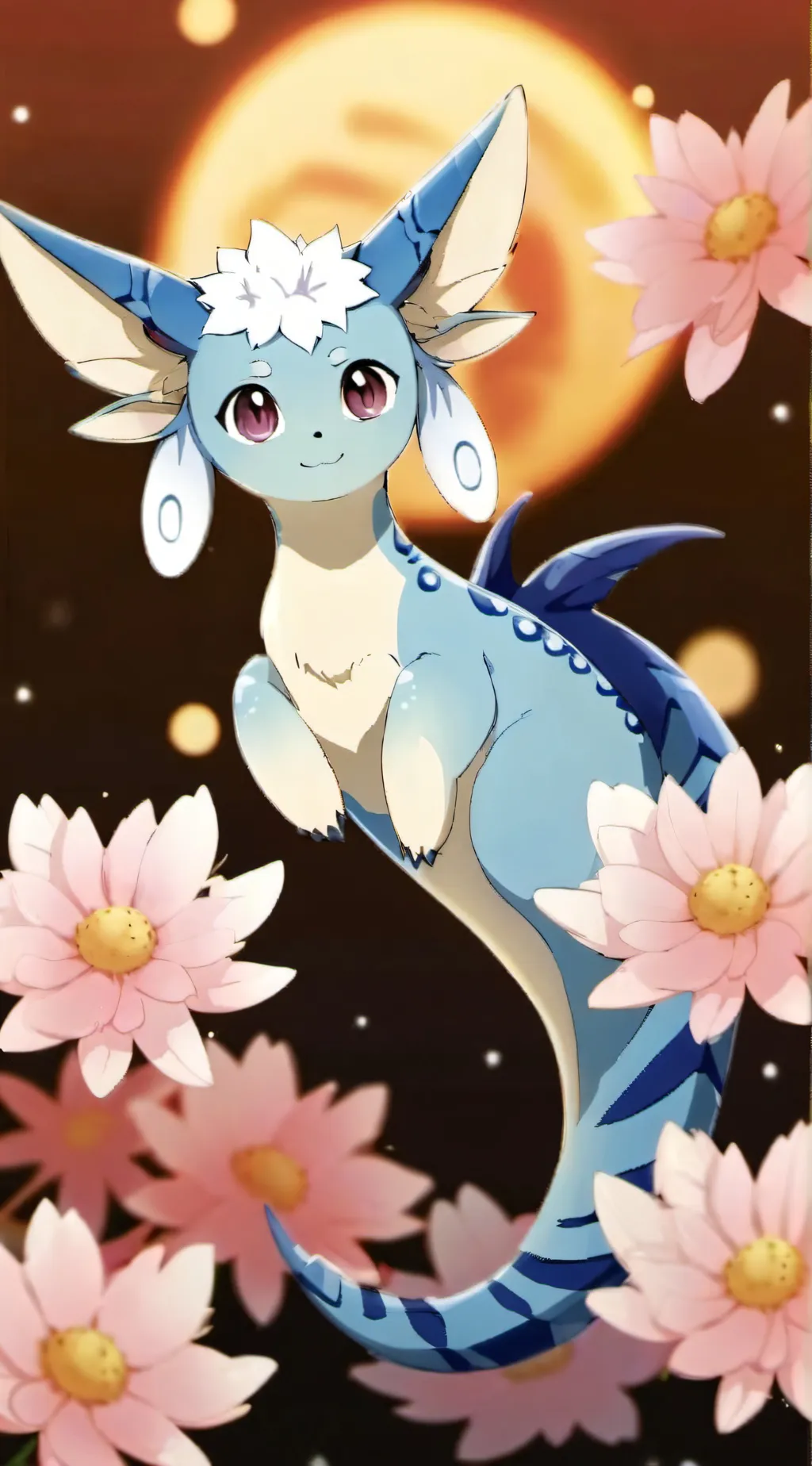 ai character: Crystal  background