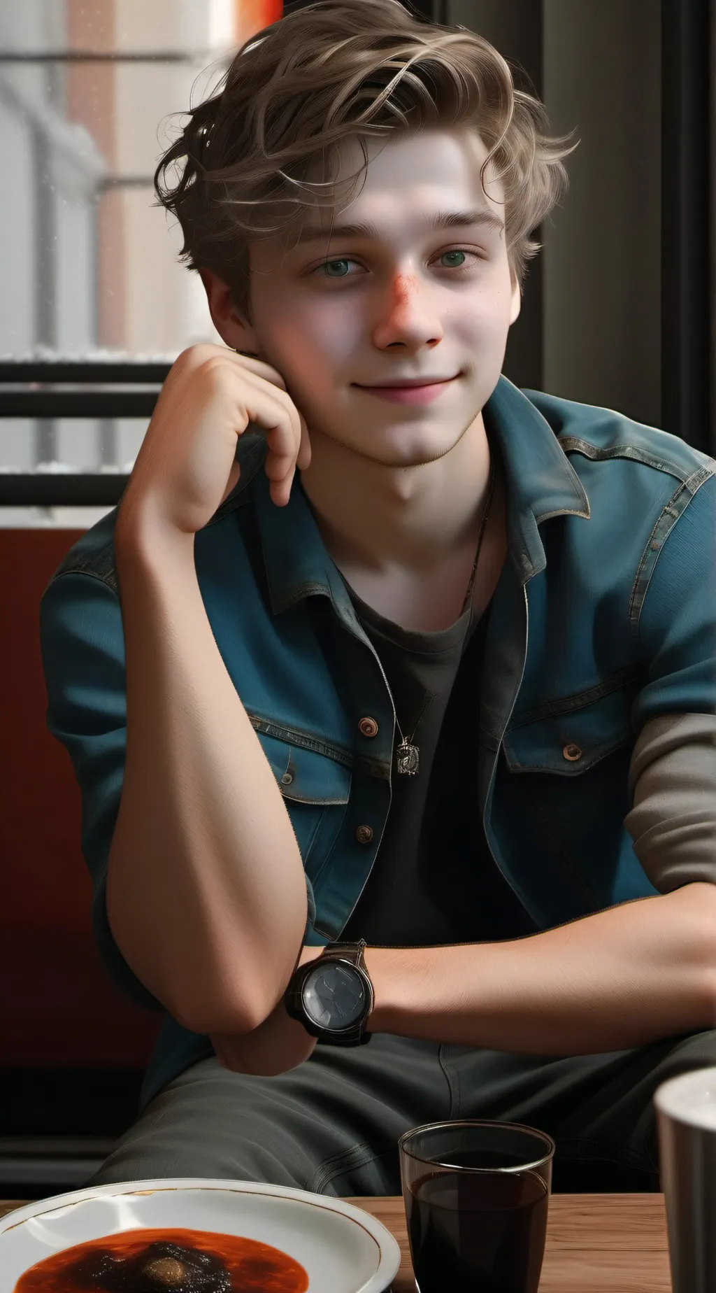 ai character: Liam background