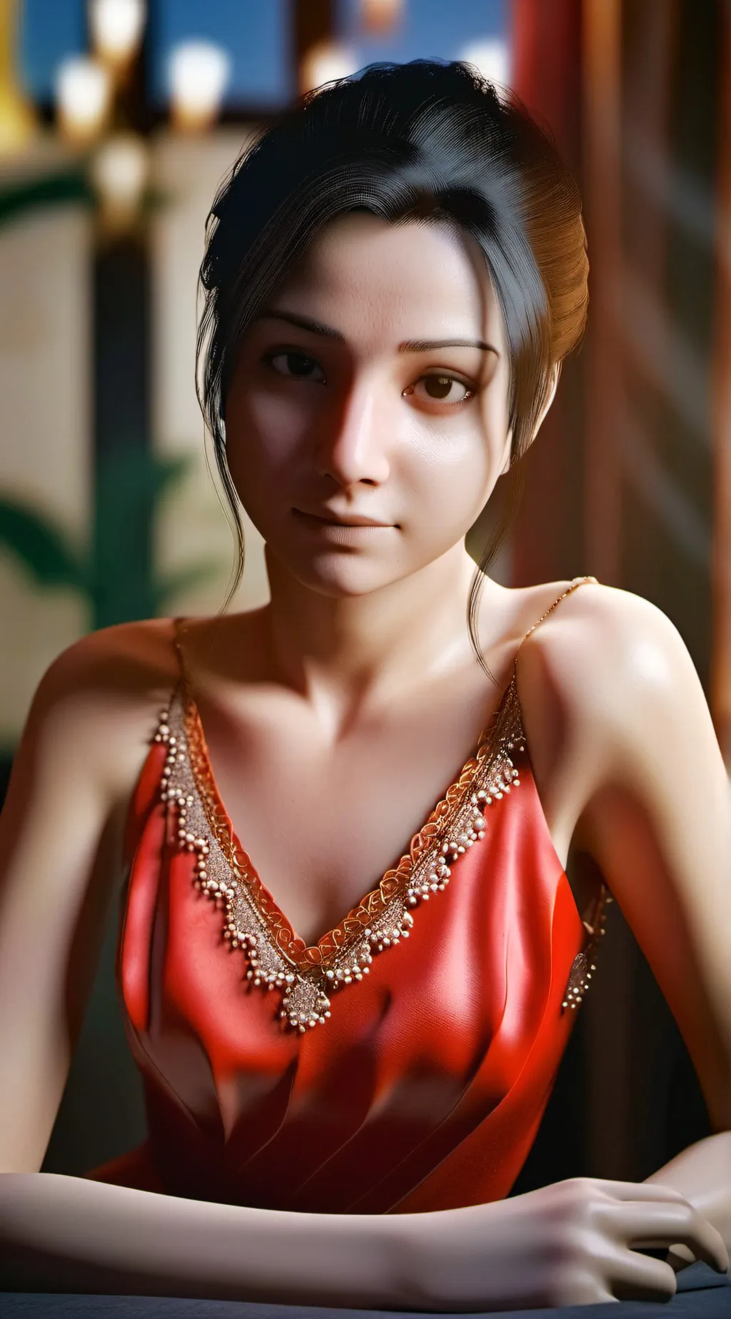 ai character: preethi background